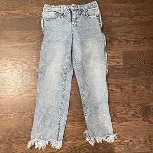 Zip Up Jeans